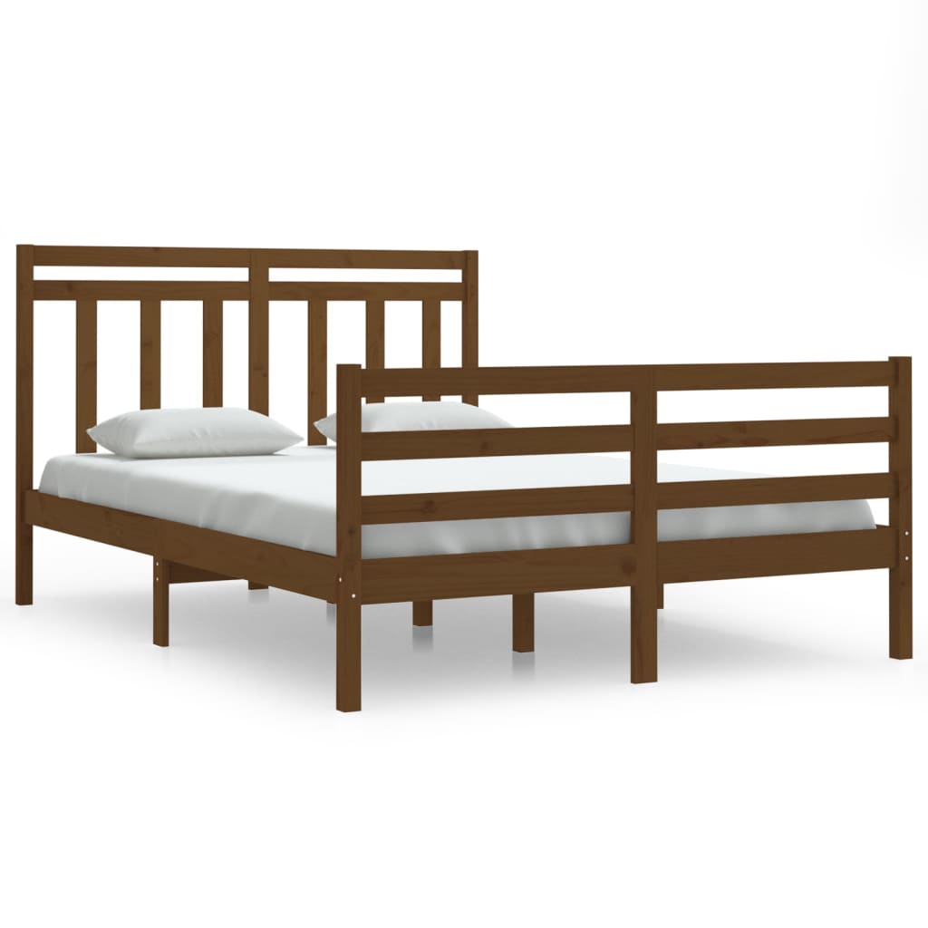 Bedframe massief hout 160x200 cm