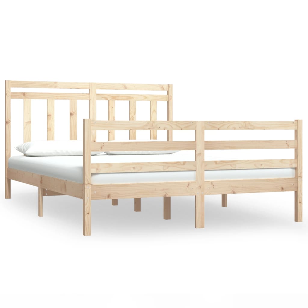 Bedframe massief hout 160x200 cm