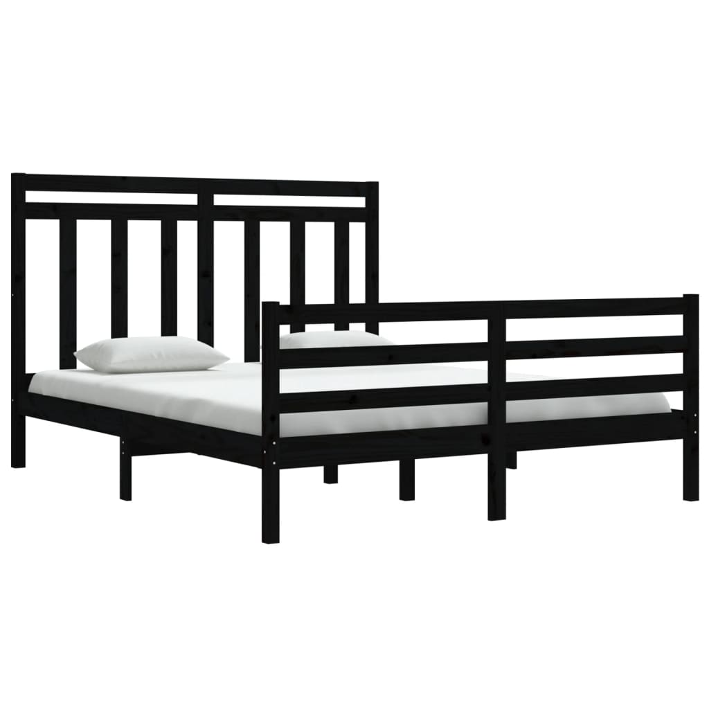 Bedframe massief hout 160x200 cm