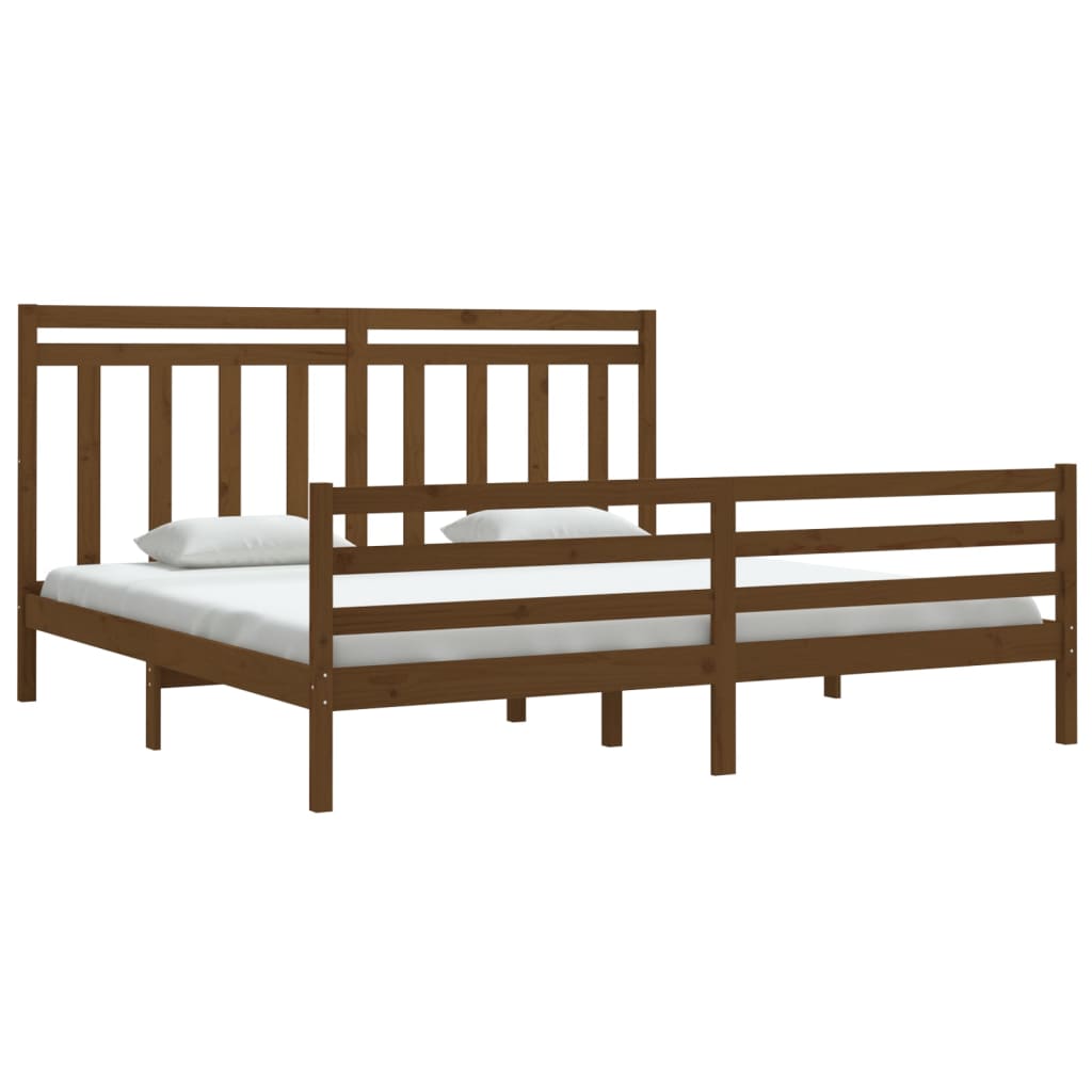 Bedframe massief hout 160x200 cm