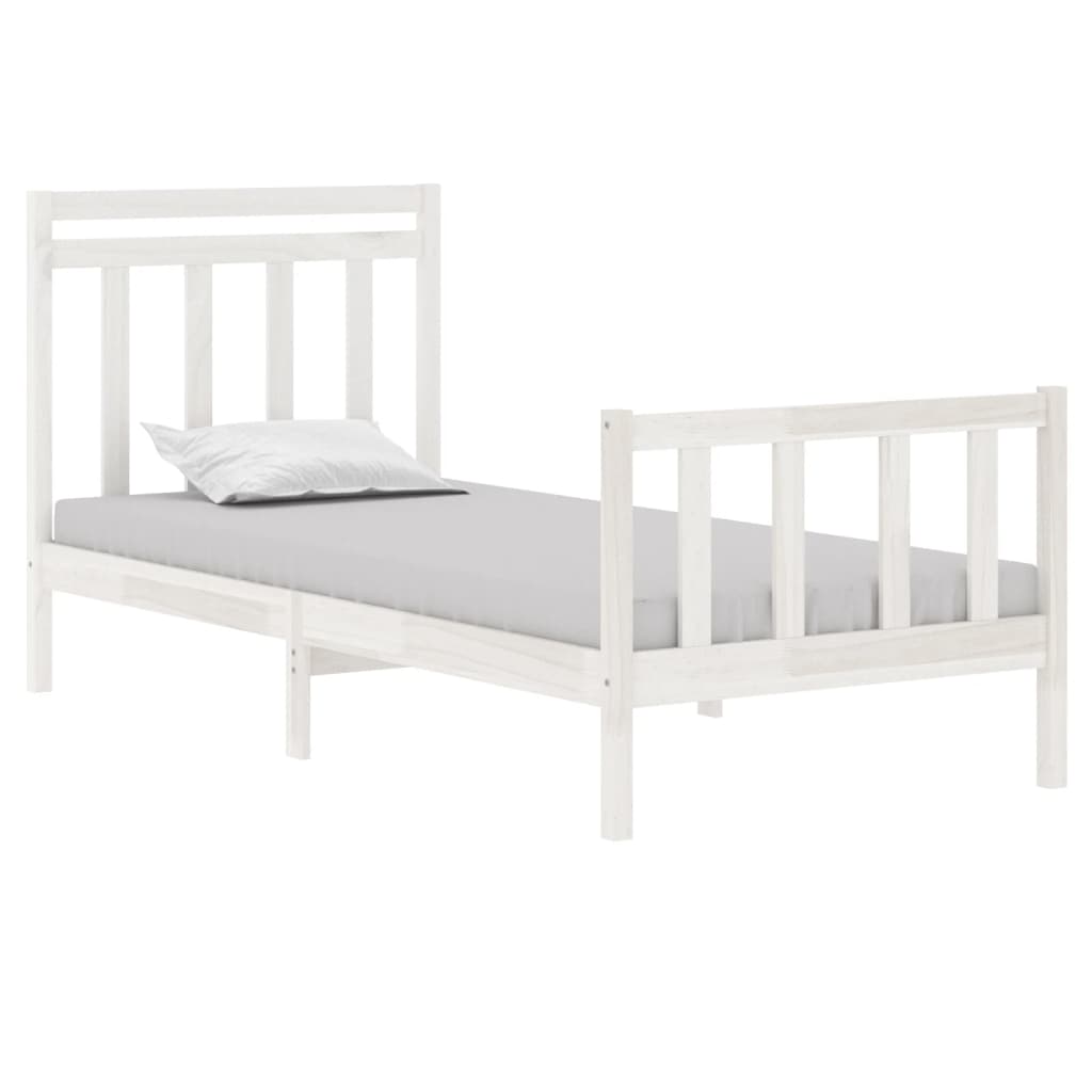 Bedframe massief hout 120x190 cm