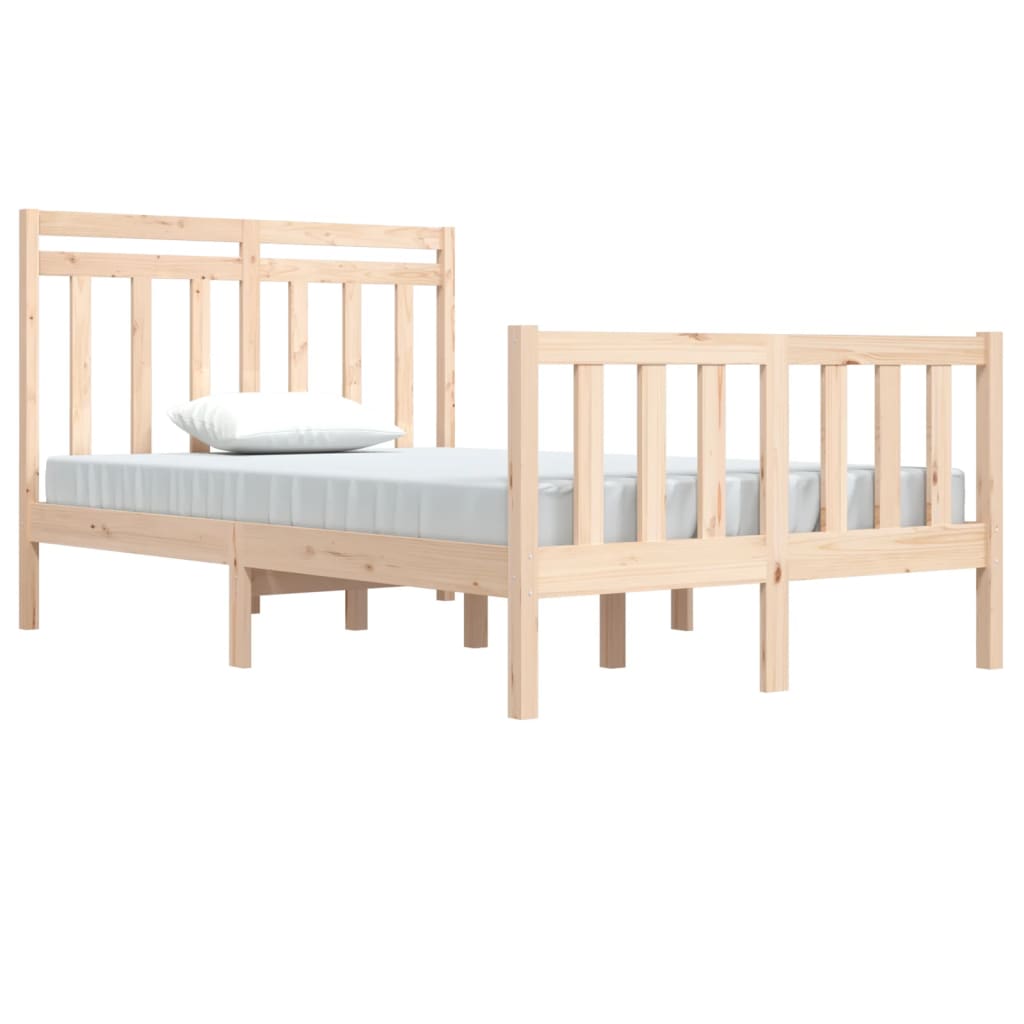 Bedframe massief hout 120x190 cm