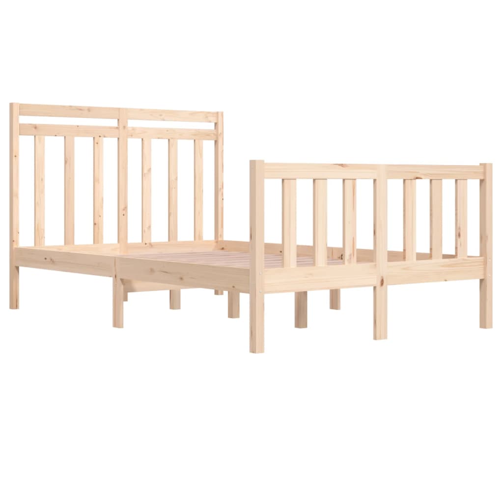 Bedframe massief hout 120x190 cm