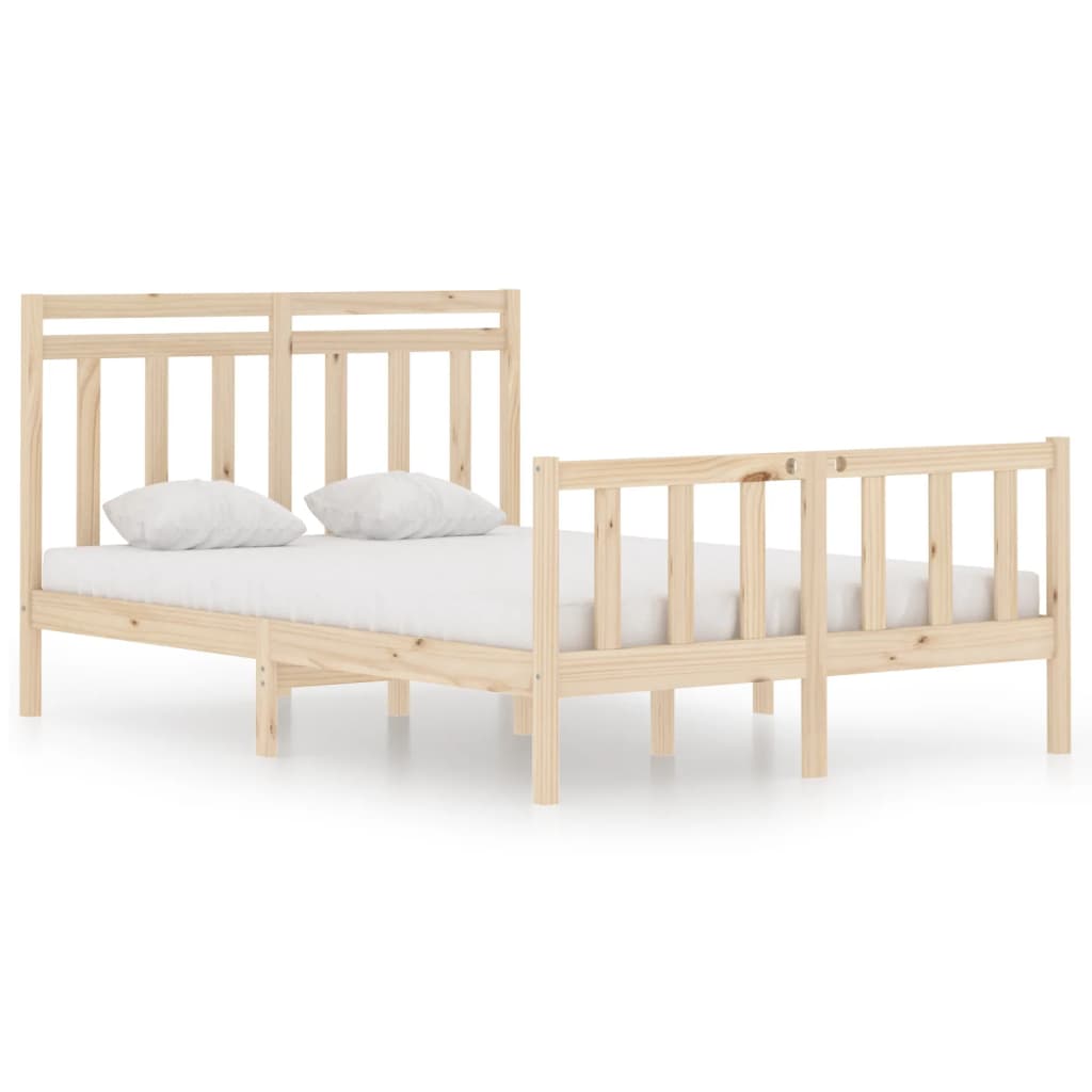 Bedframe massief hout 120x190 cm