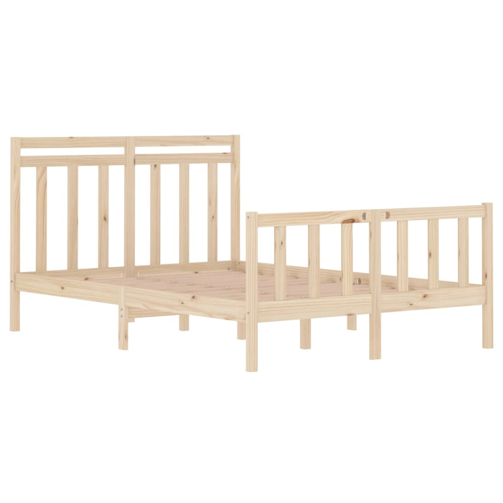 Bedframe massief hout 120x190 cm