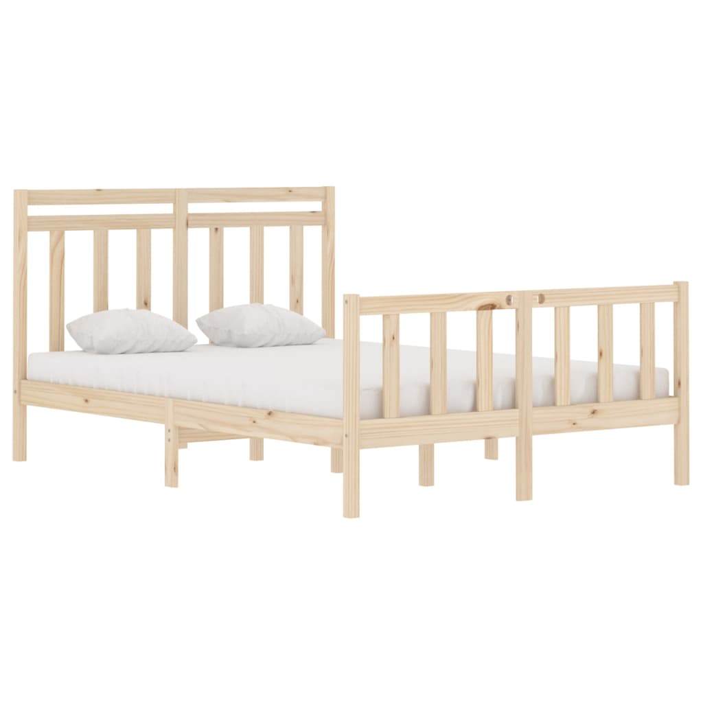 Bedframe massief hout 120x190 cm