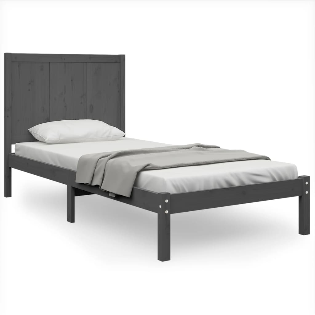 Bedframe massief grenenhout 90x200 cm