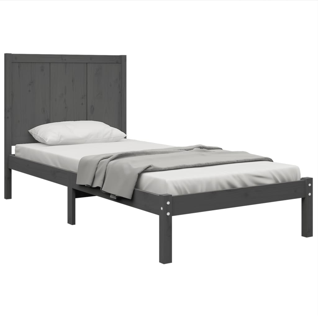 Bedframe massief grenenhout 90x200 cm