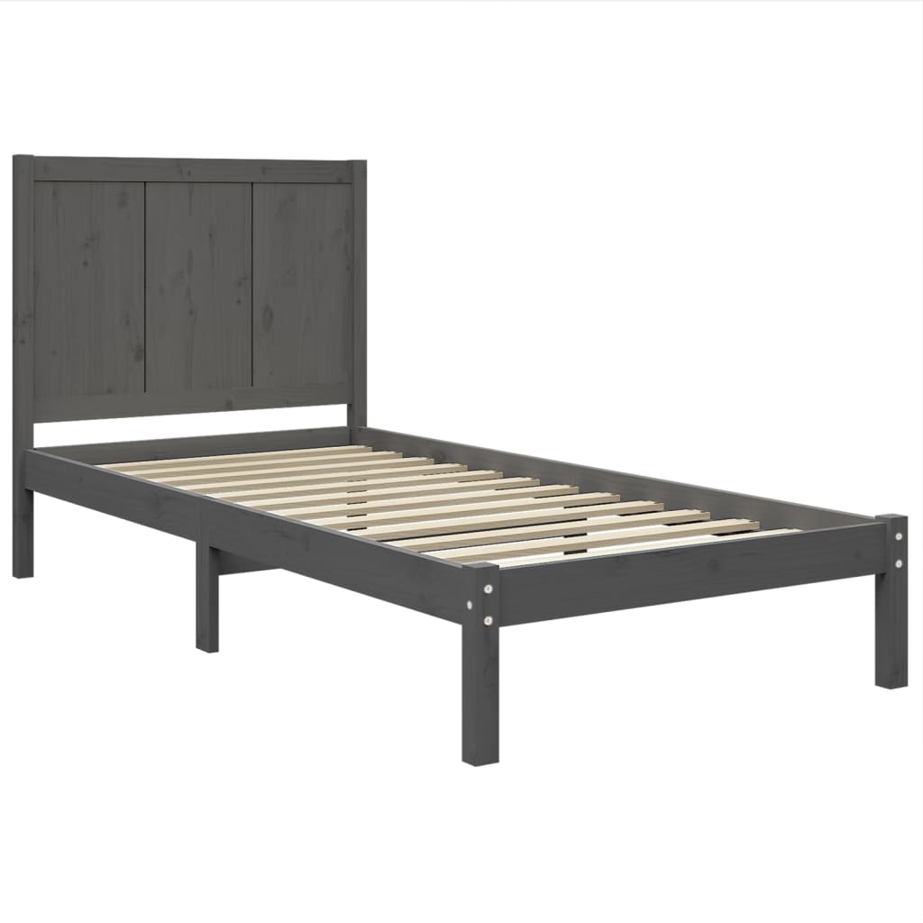 Bedframe massief grenenhout 90x200 cm