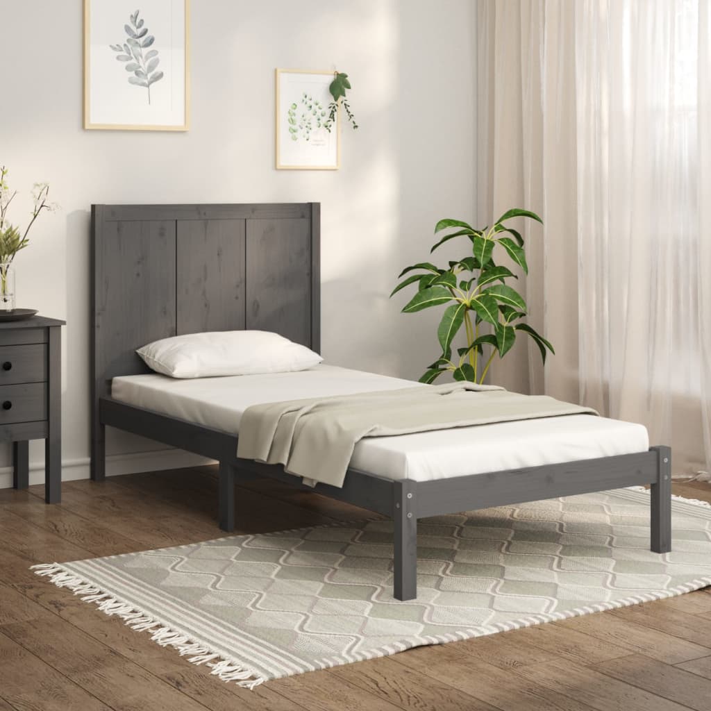 Bedframe massief grenenhout 90x200 cm