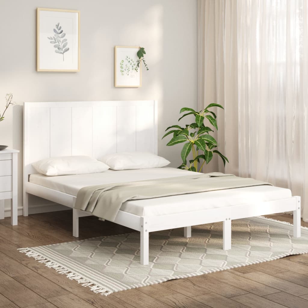 Bedframe massief grenenhout 90x200 cm