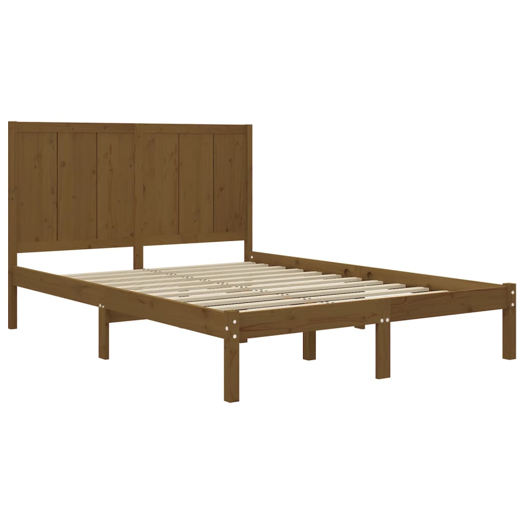 Bedframe massief grenenhout 90x200 cm