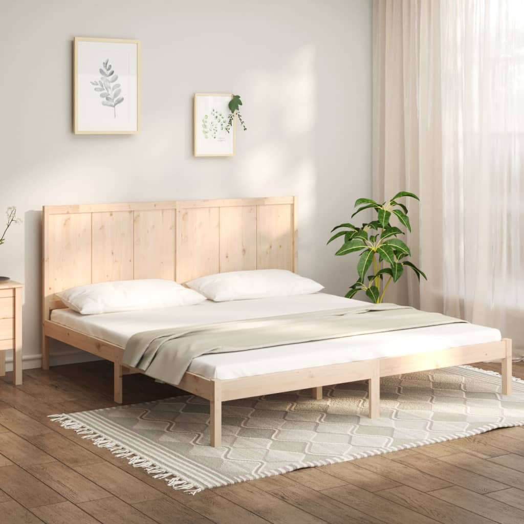 Bedframe massief grenenhout 90x200 cm