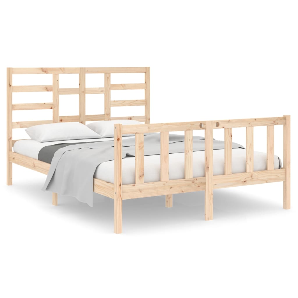 Bedframe massief hout 120x190 cm