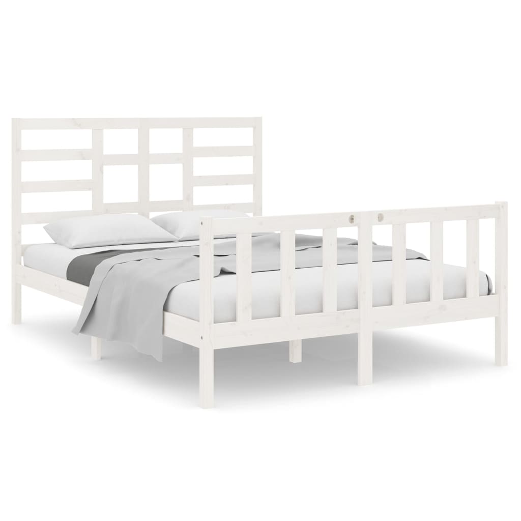 Bedframe massief hout 90x190 cm