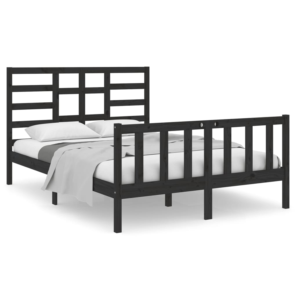 Bedframe massief hout 90x190 cm