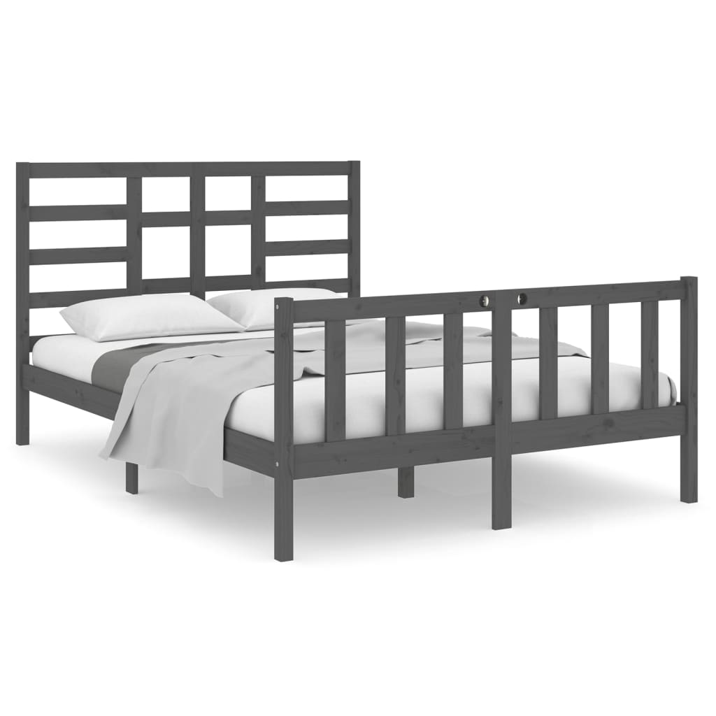 Bedframe massief hout 90x190 cm