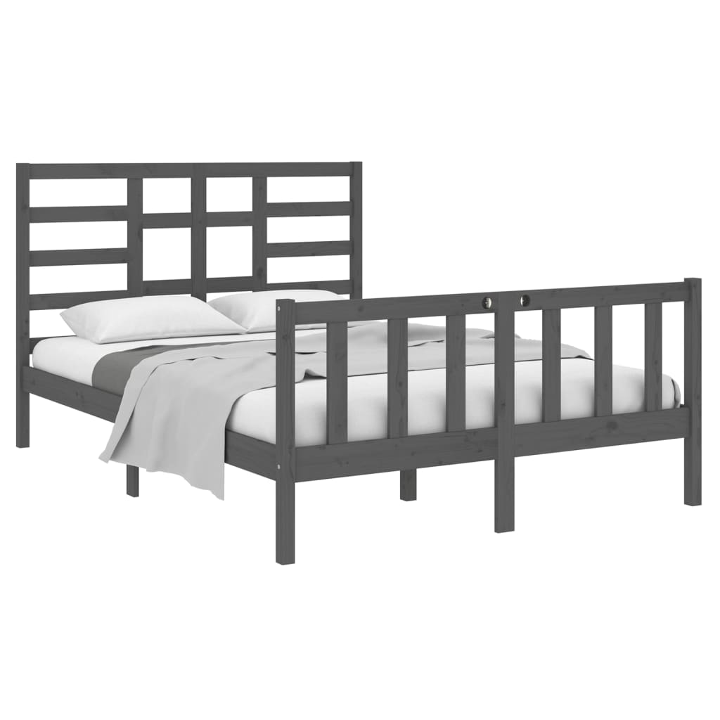 Bedframe massief hout 90x190 cm