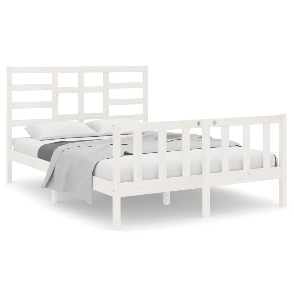 Bedframe massief hout 120x190 cm