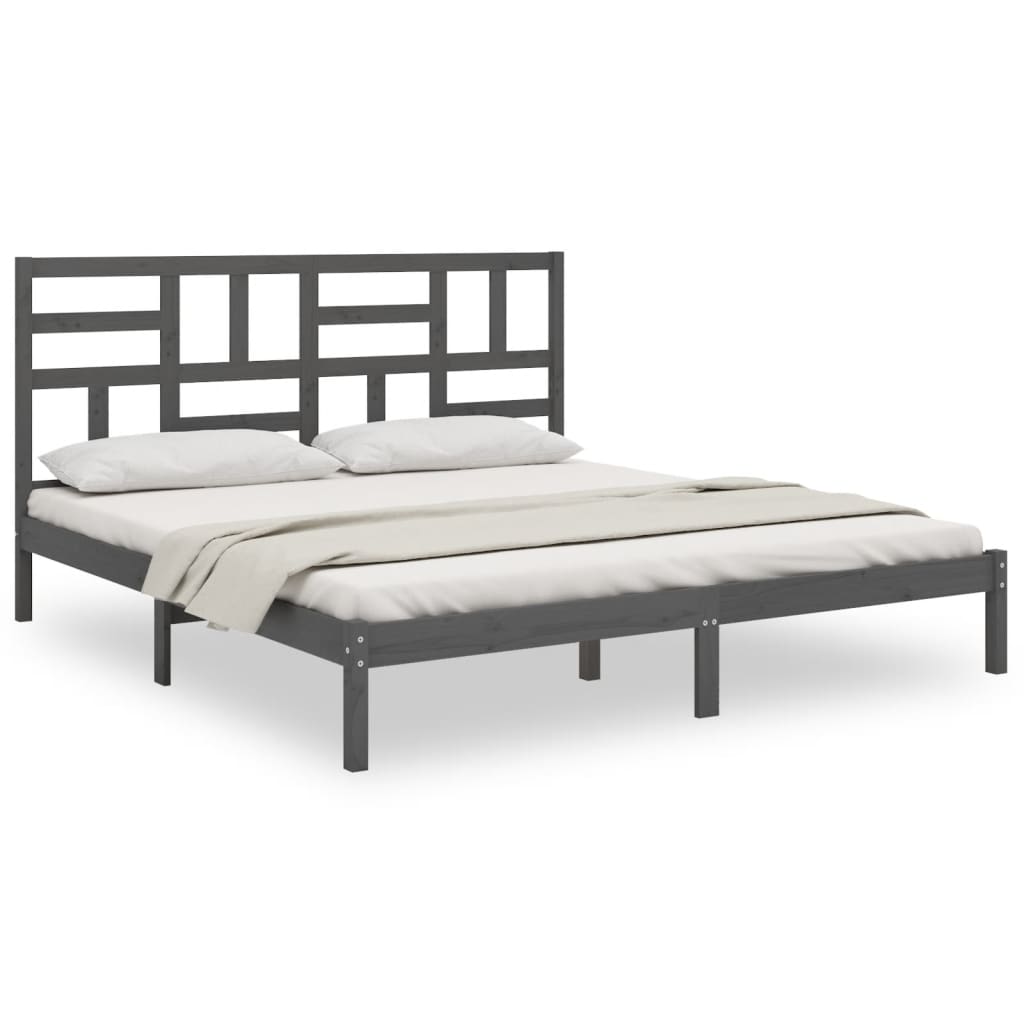 Bedframe massief hout 100x200 cm