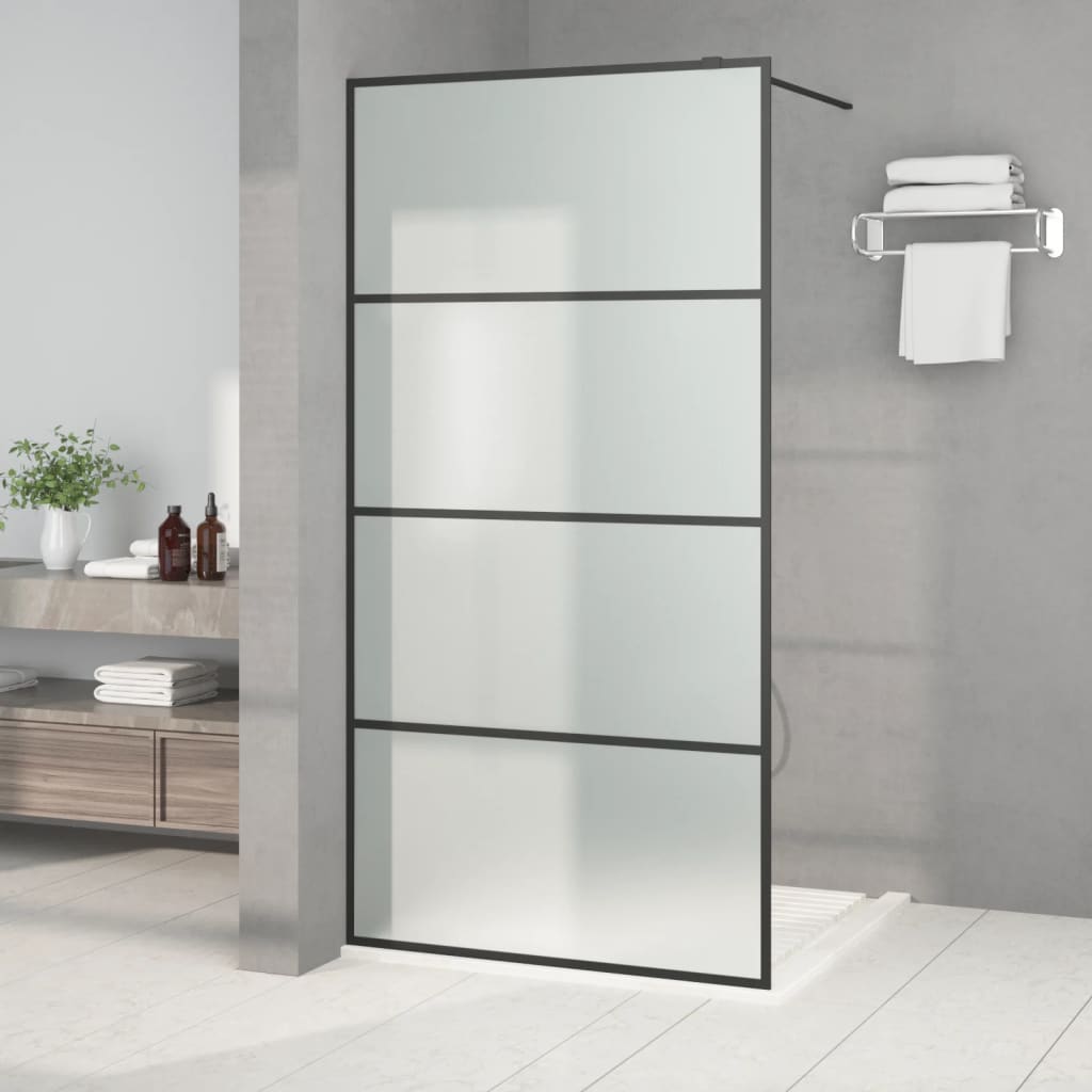 Paroi de douche à l'italienne 80x195 cm verre ESG transparent