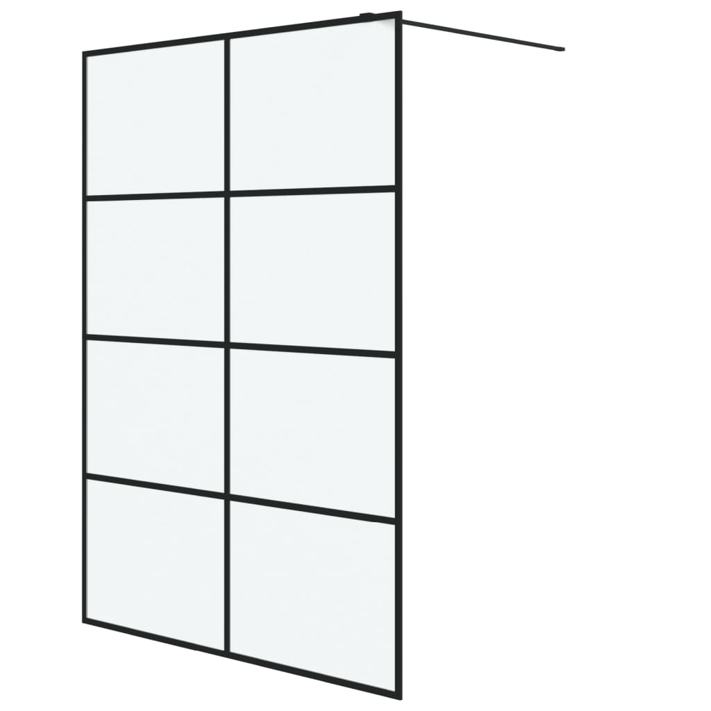 Inloopdouchewand 80x195 cm transparant ESG-glas