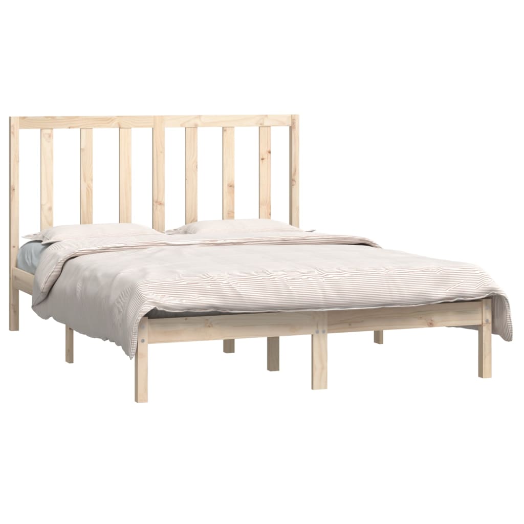 Bedframe massief grenenhout 140x190 cm