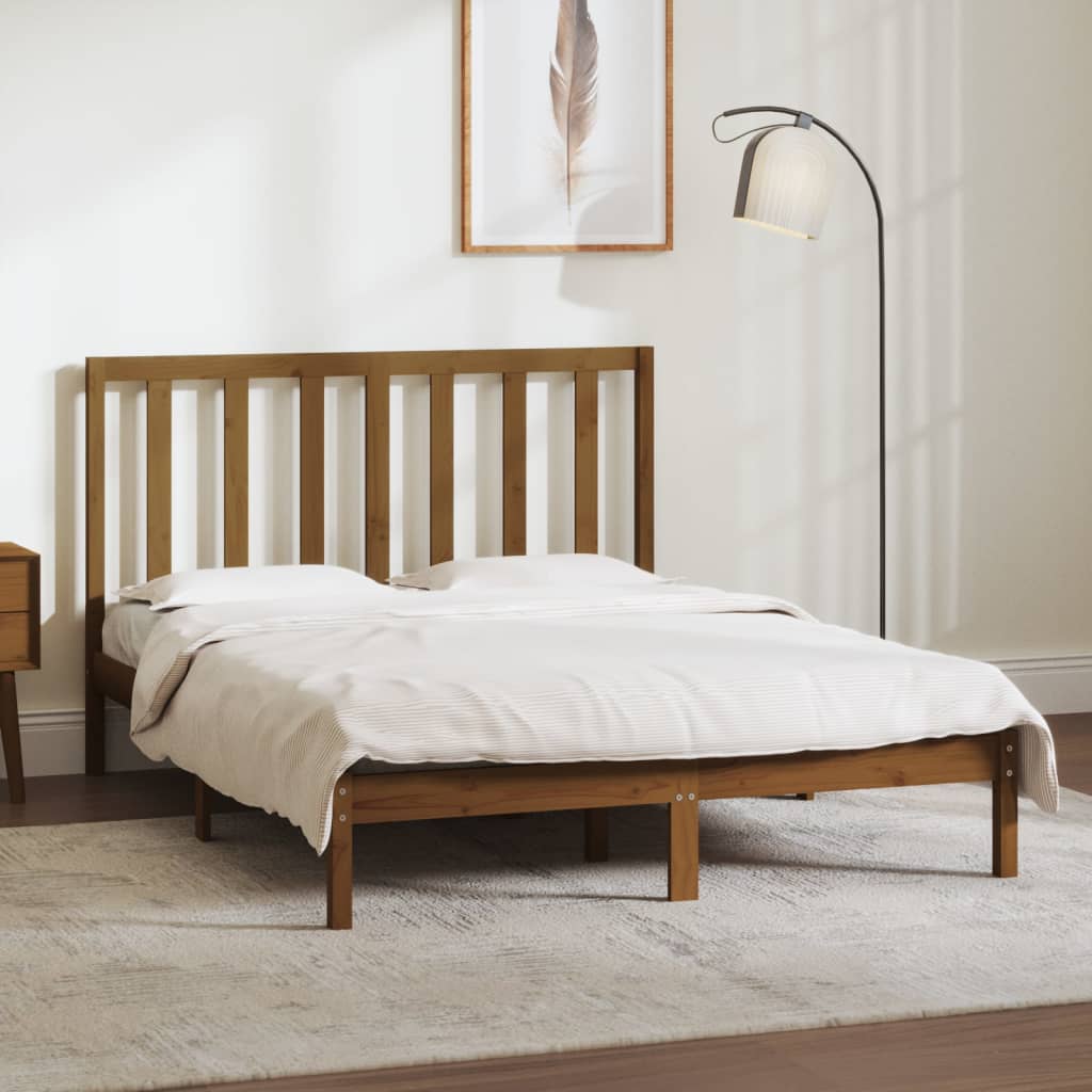 Bedframe massief grenenhout 140x190 cm