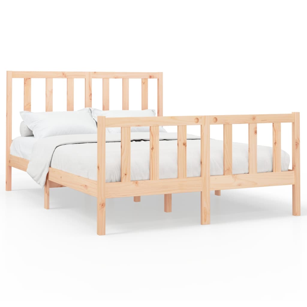 Bedframe massief grenenhout 140x200 cm