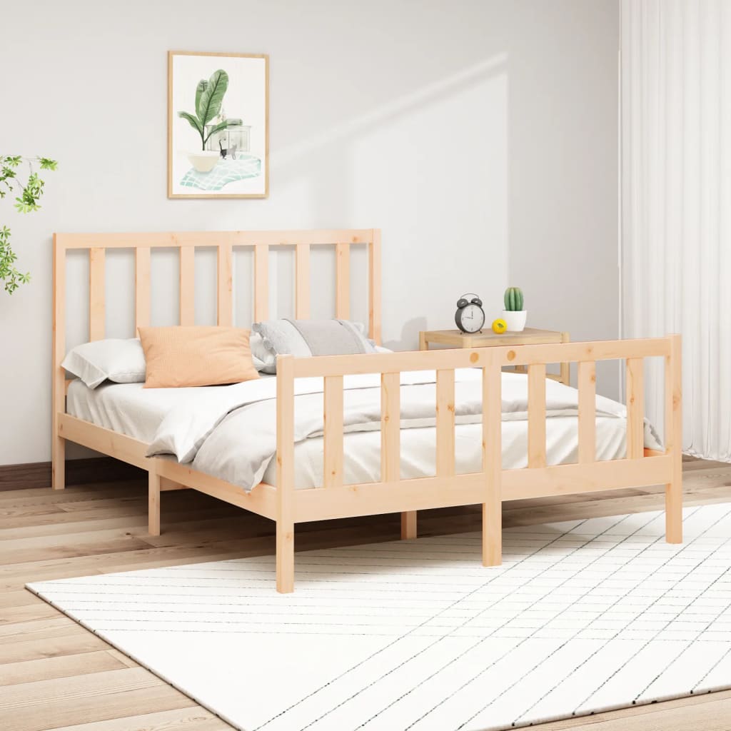 Bedframe massief grenenhout 140x200 cm