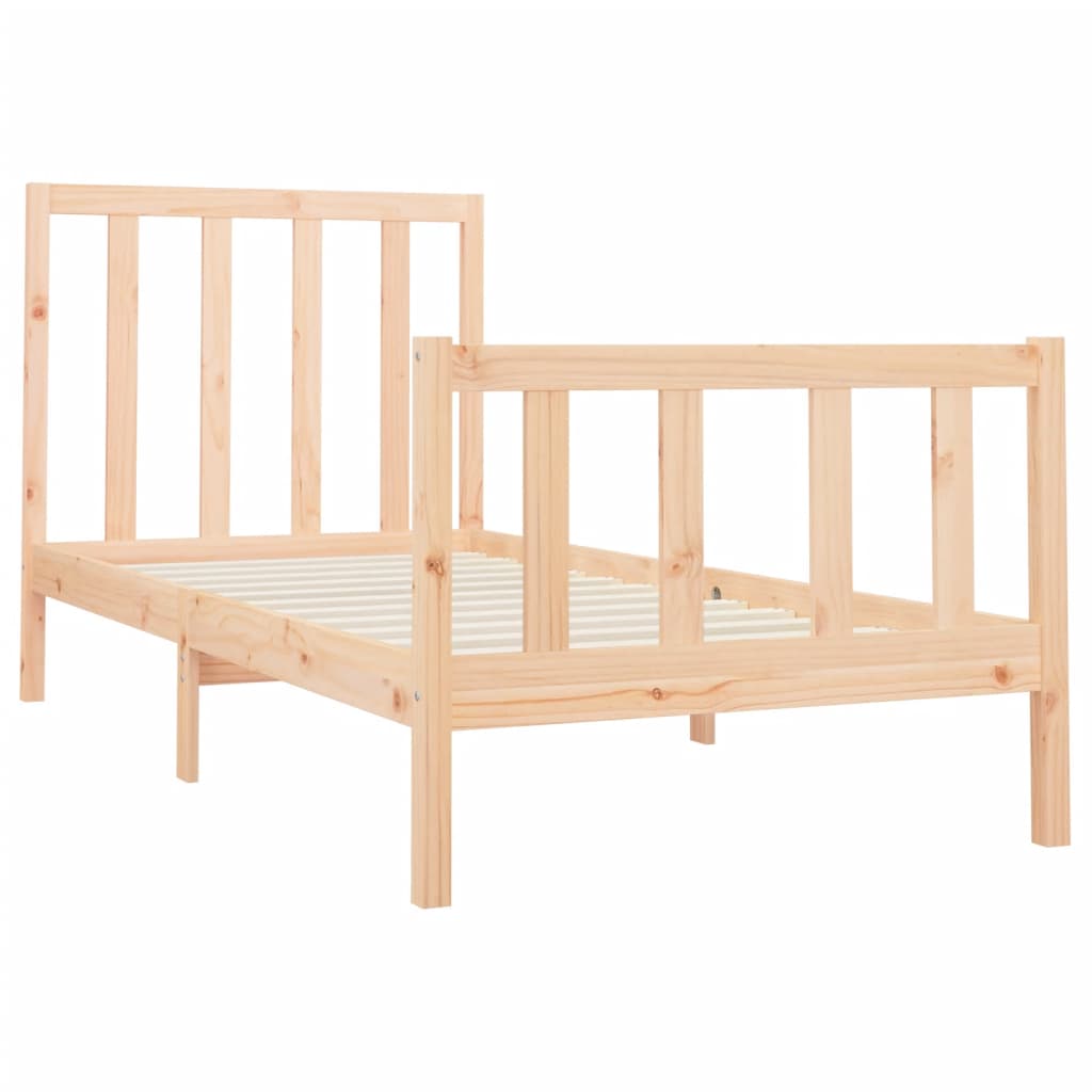 Bedframe massief grenenhout 140x200 cm