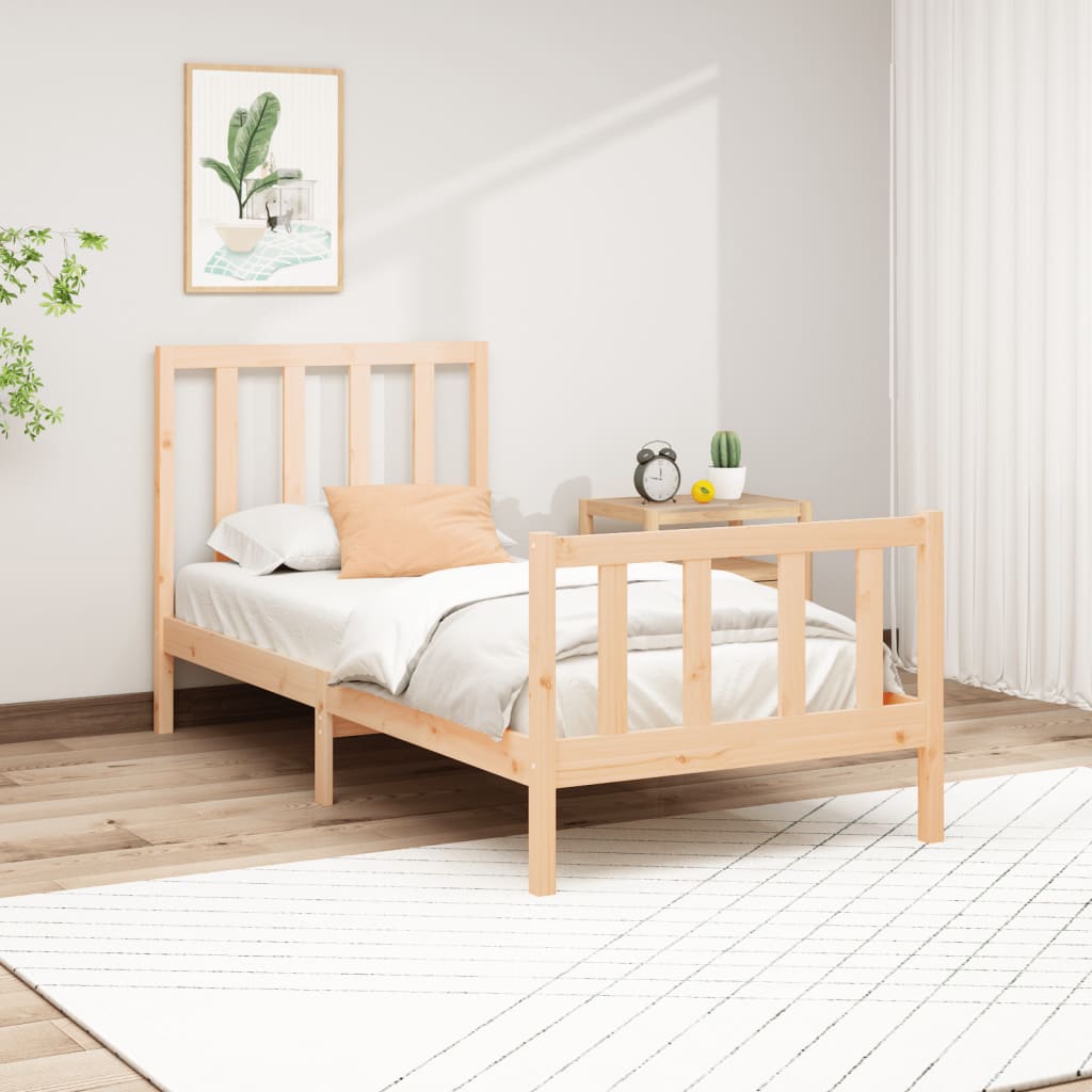 Bedframe massief grenenhout 140x200 cm