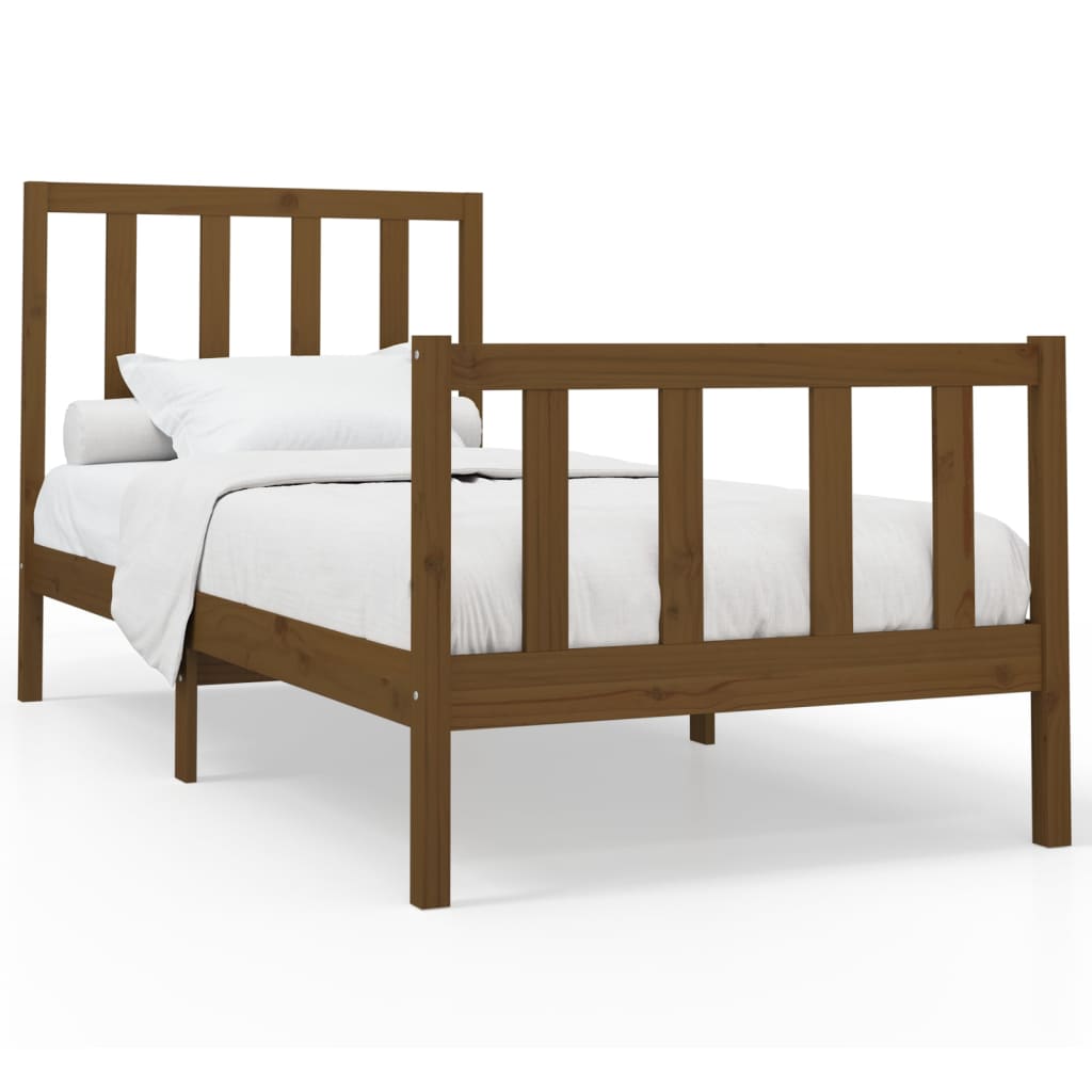 Bedframe massief grenenhout 140x200 cm