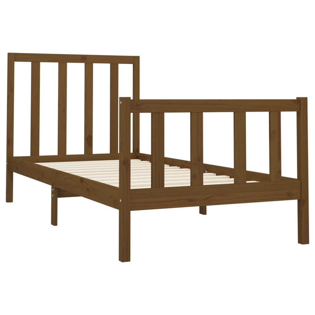 Bedframe massief grenenhout 140x200 cm