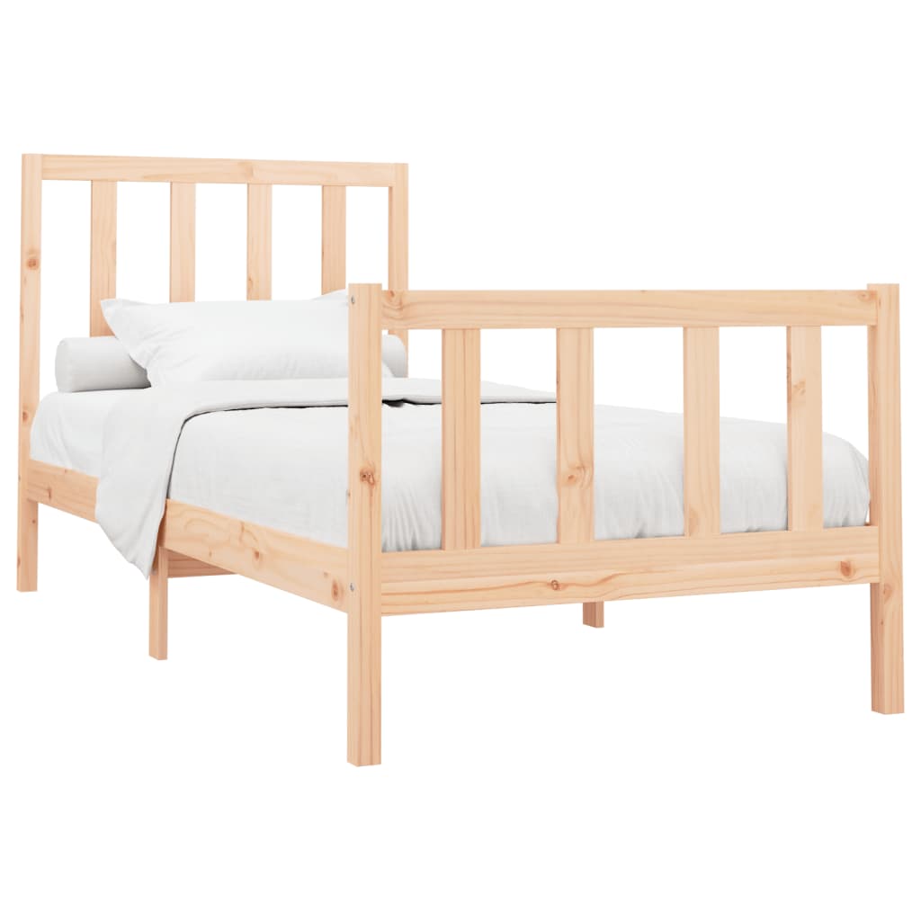 Bedframe massief grenenhout 160x200 cm