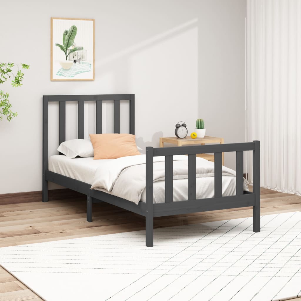 Bedframe massief grenenhout 160x200 cm