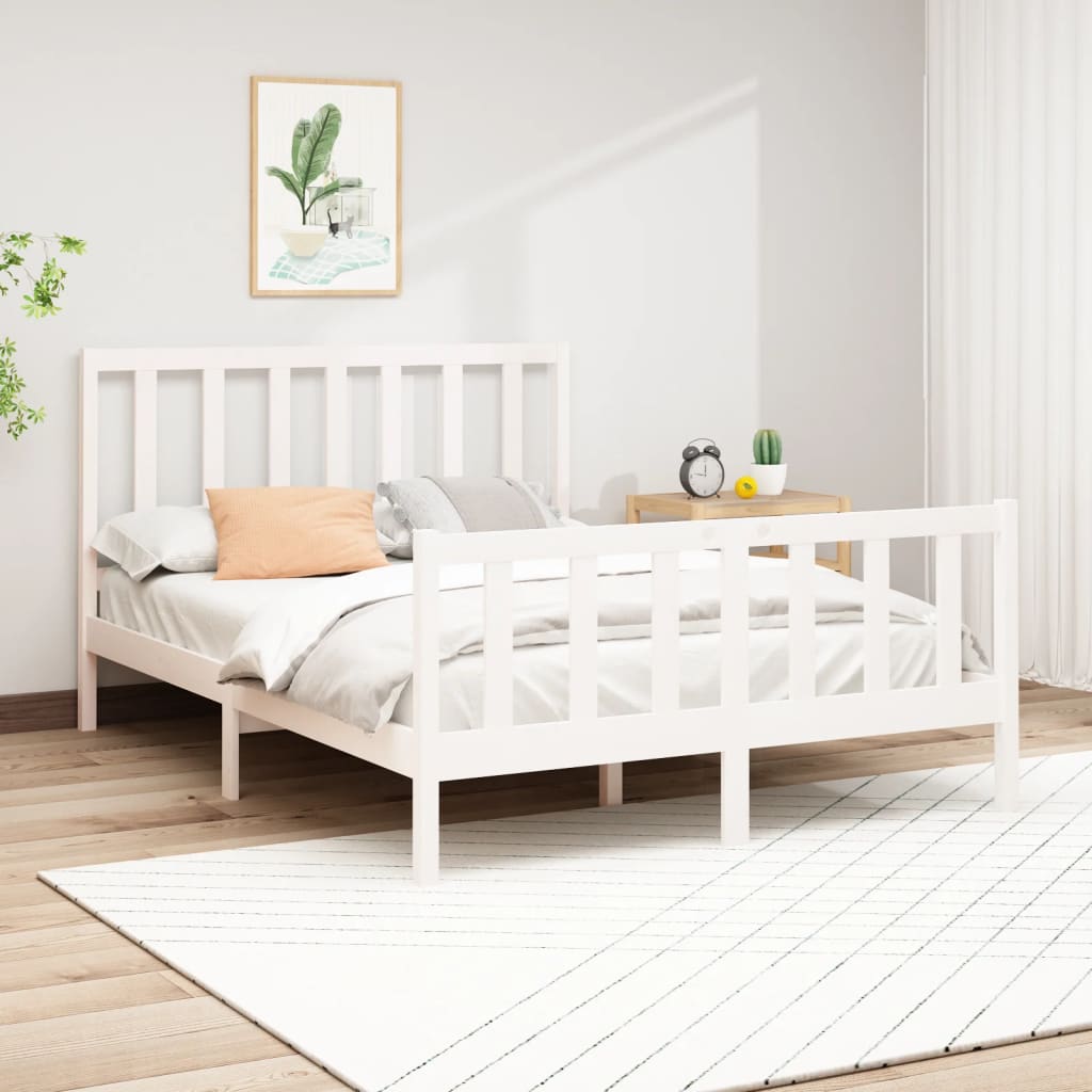 Bedframe massief grenenhout 160x200 cm