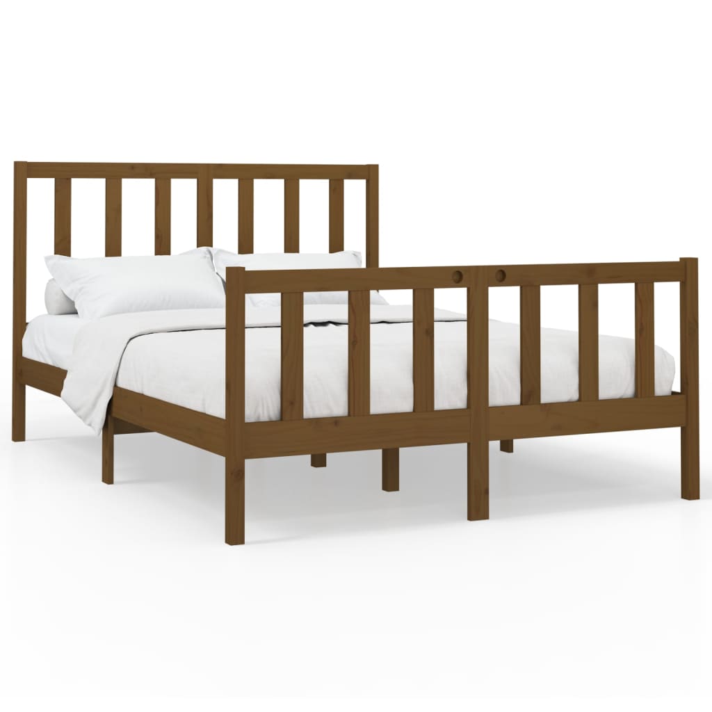 Bedframe massief grenenhout 140x200 cm