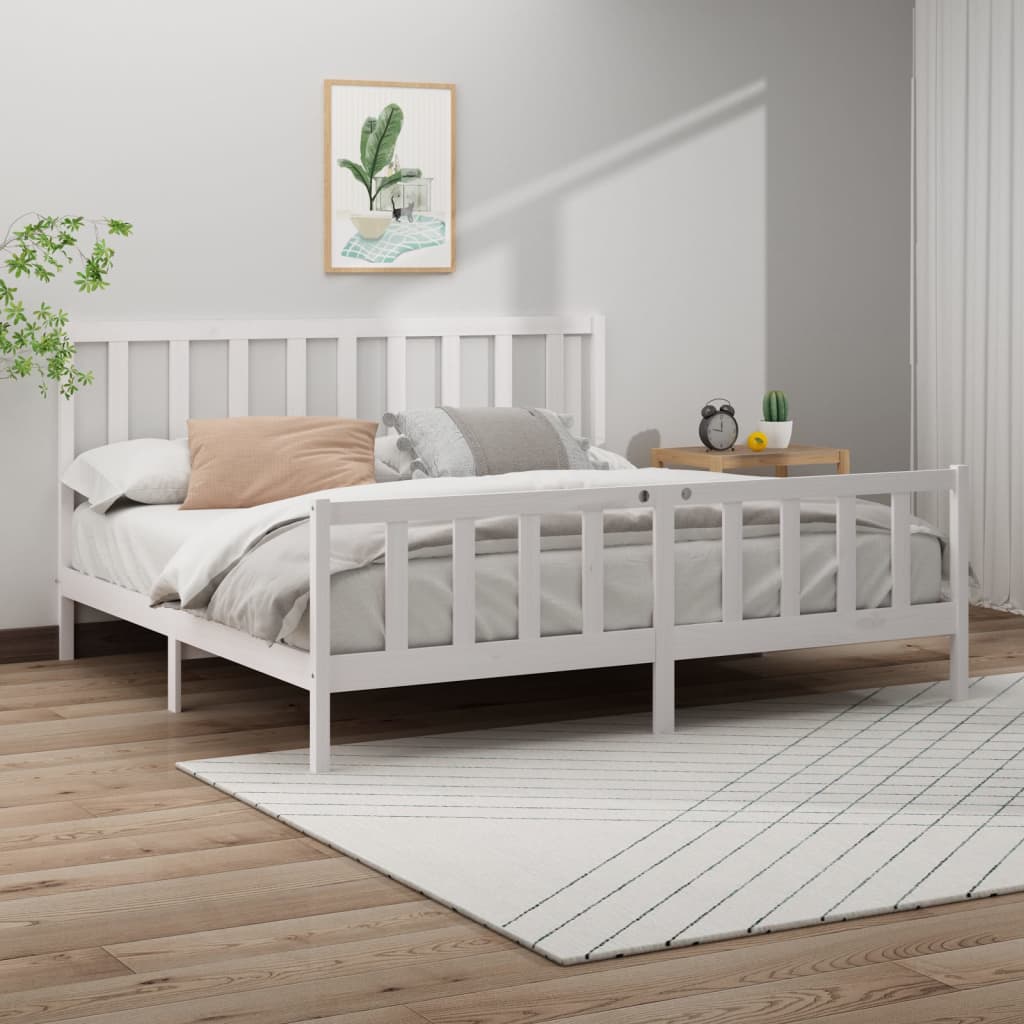 Bedframe massief grenenhout 140x200 cm