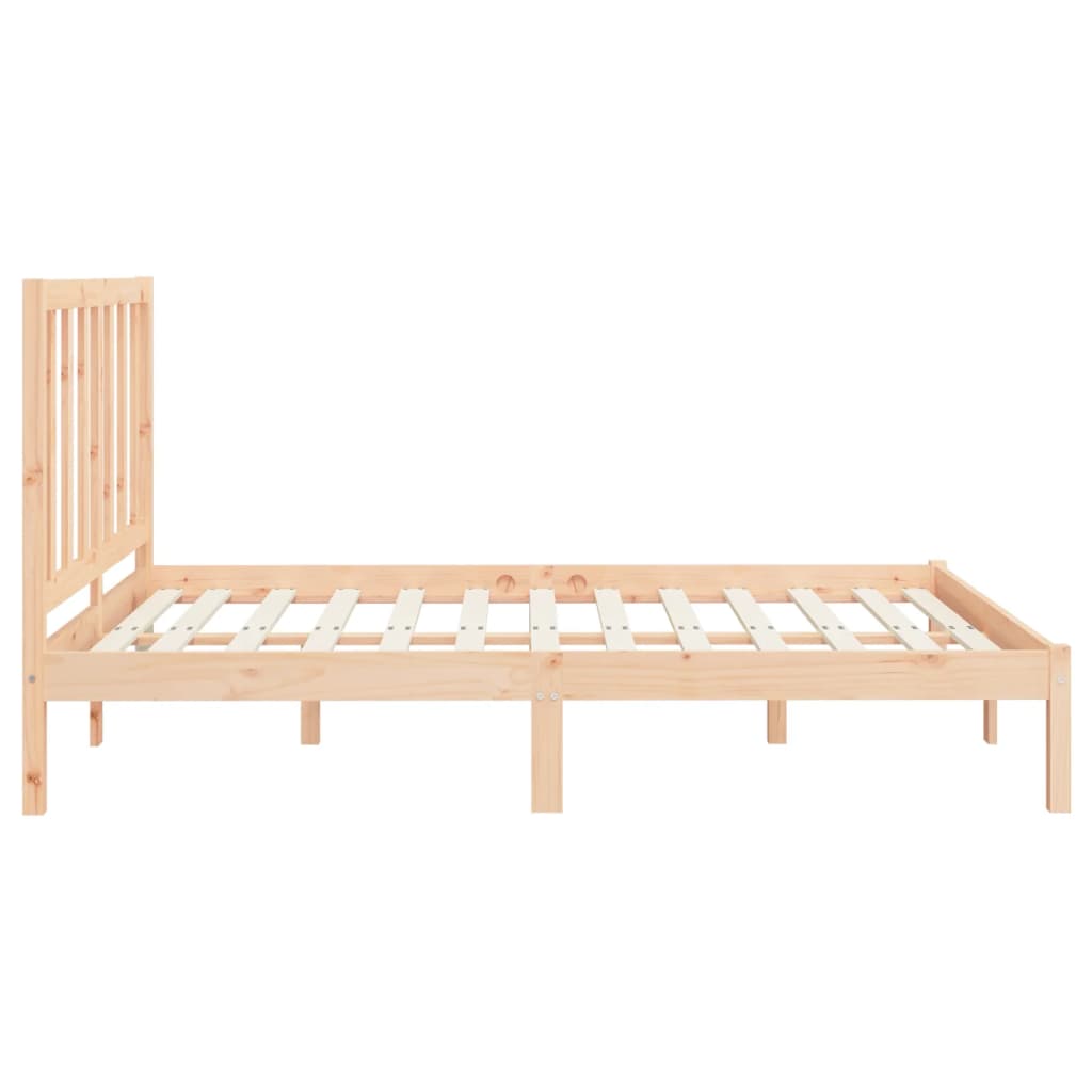 Bedframe massief hout 120x200 cm