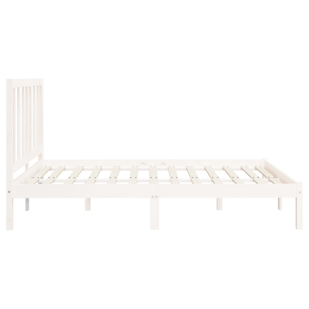 Bedframe massief hout 120x200 cm