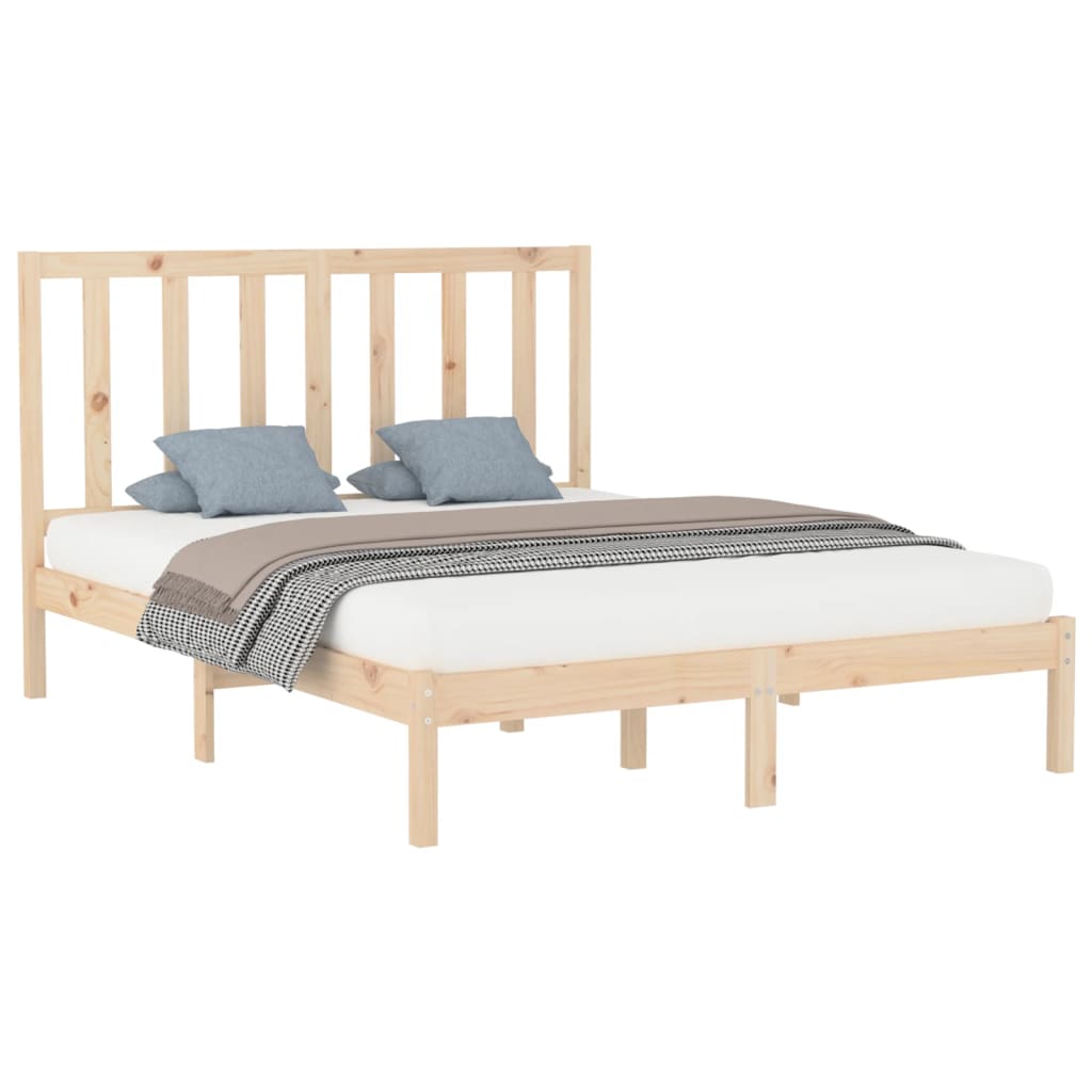 Bedframe massief hout 120x200 cm