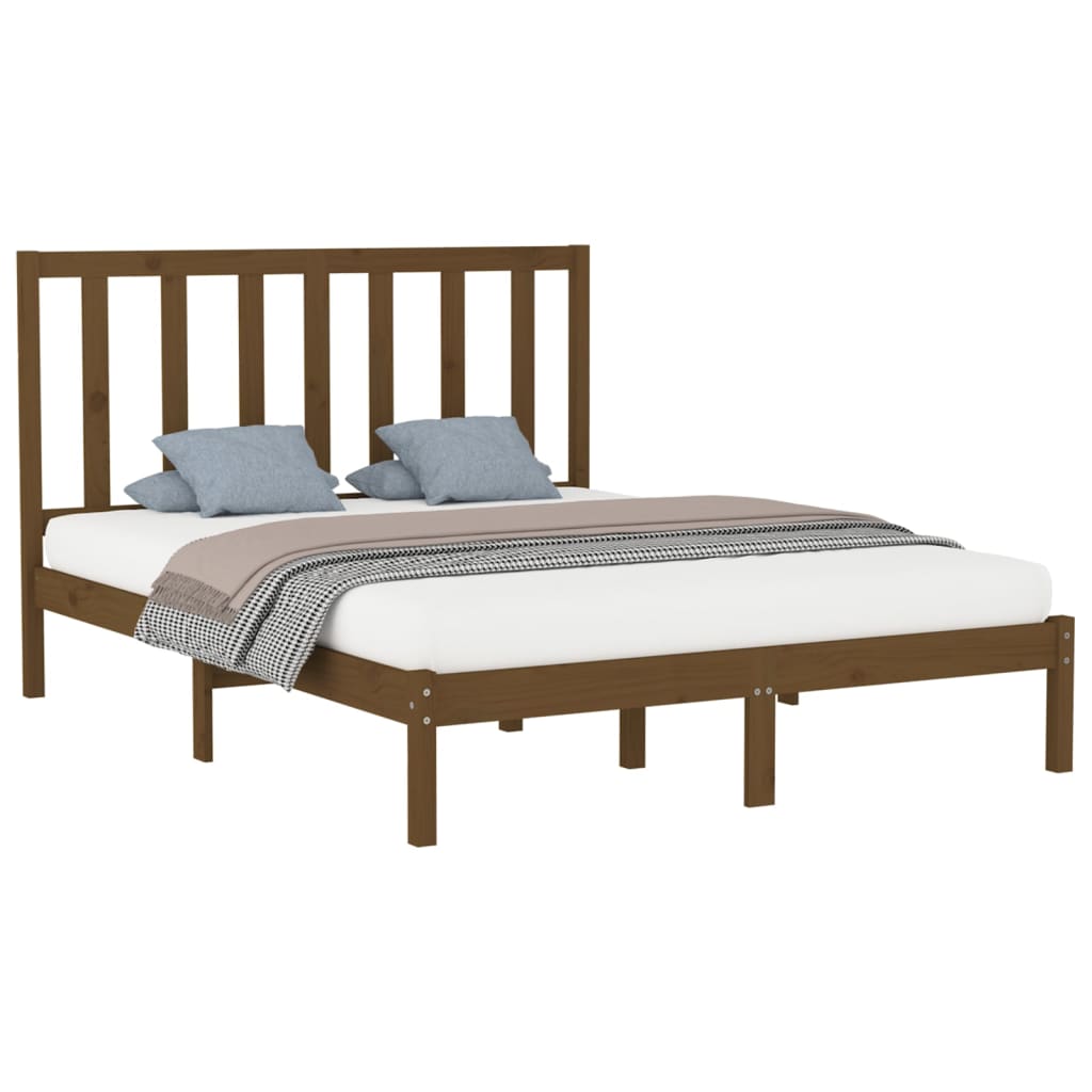 Bedframe massief hout 120x200 cm