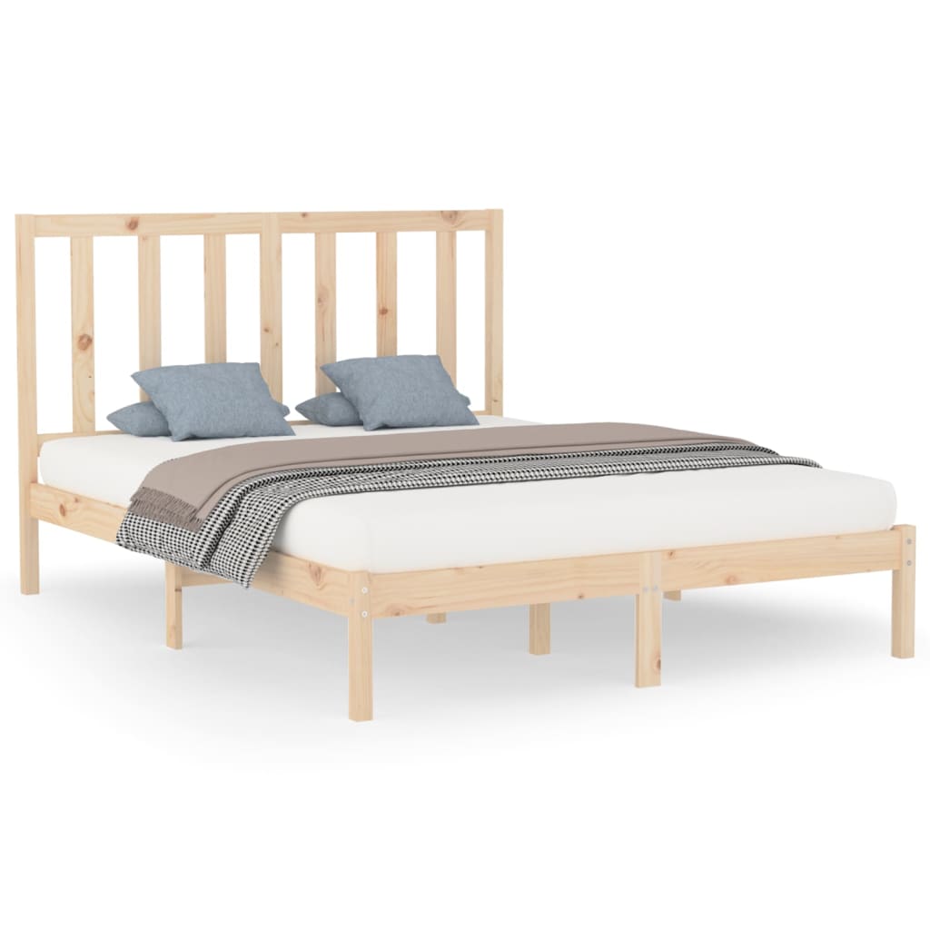 Bedframe massief hout 120x200 cm