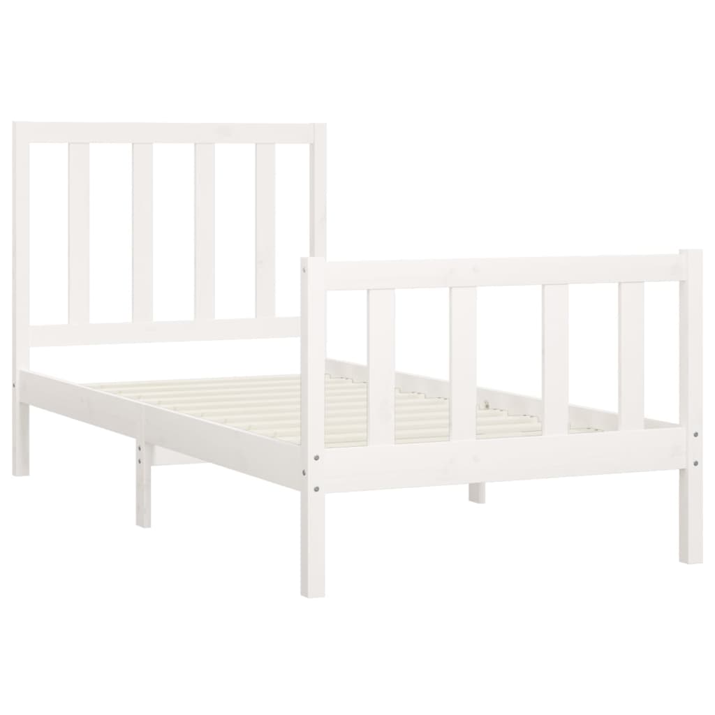 Bedframe massief hout 150x200 cm