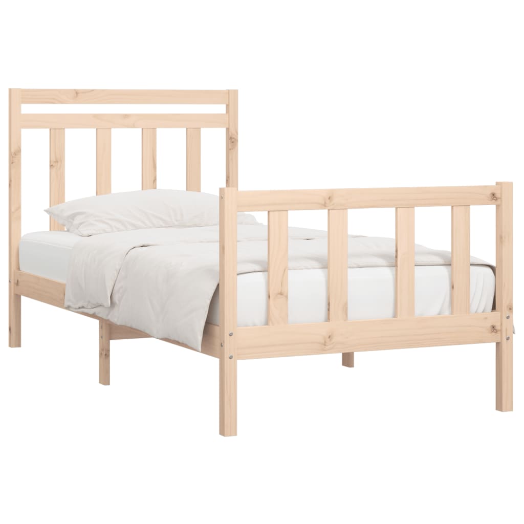 Bedframe massief grenenhout 120x200 cm