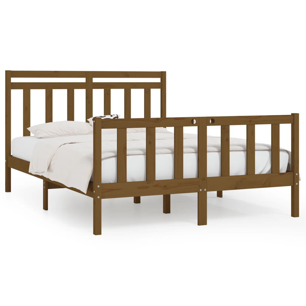 Bedframe massief grenenhout 120x200 cm