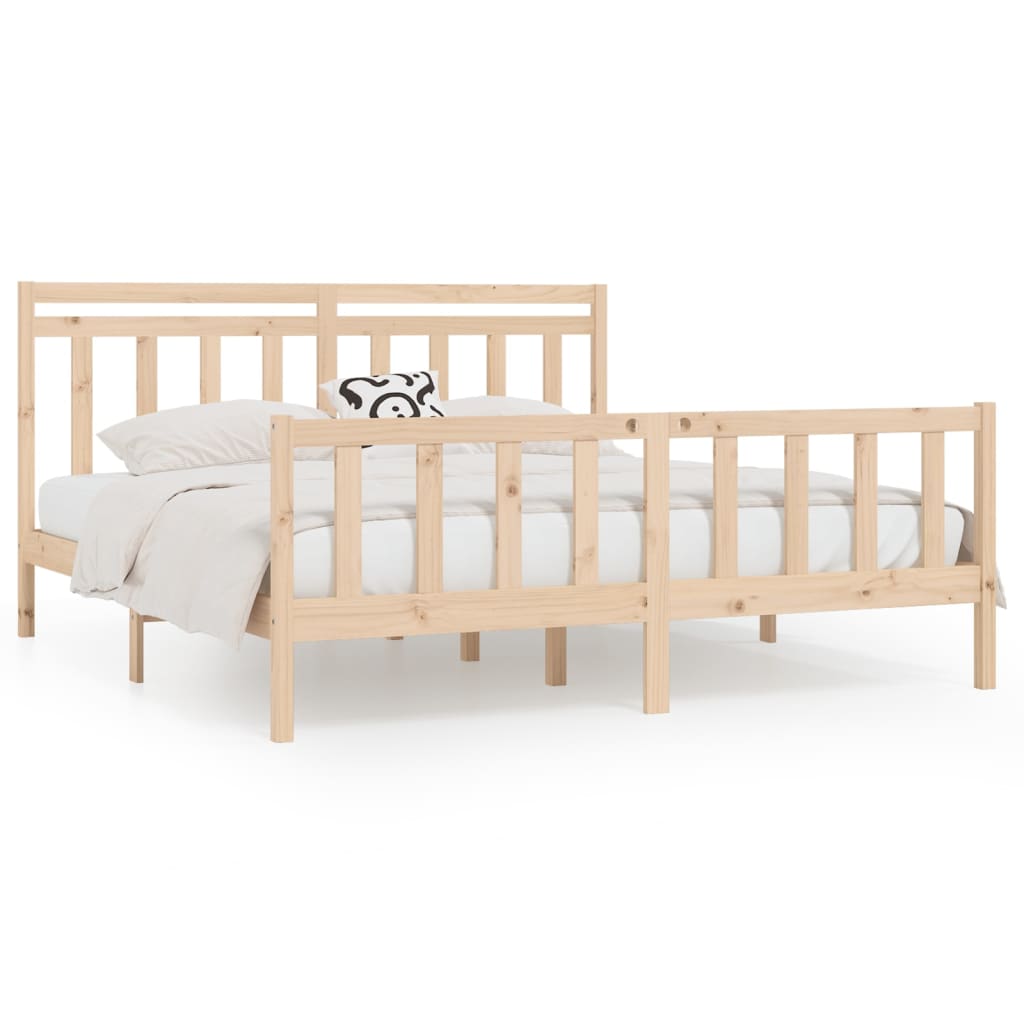 Bedframe massief grenenhout 120x200 cm