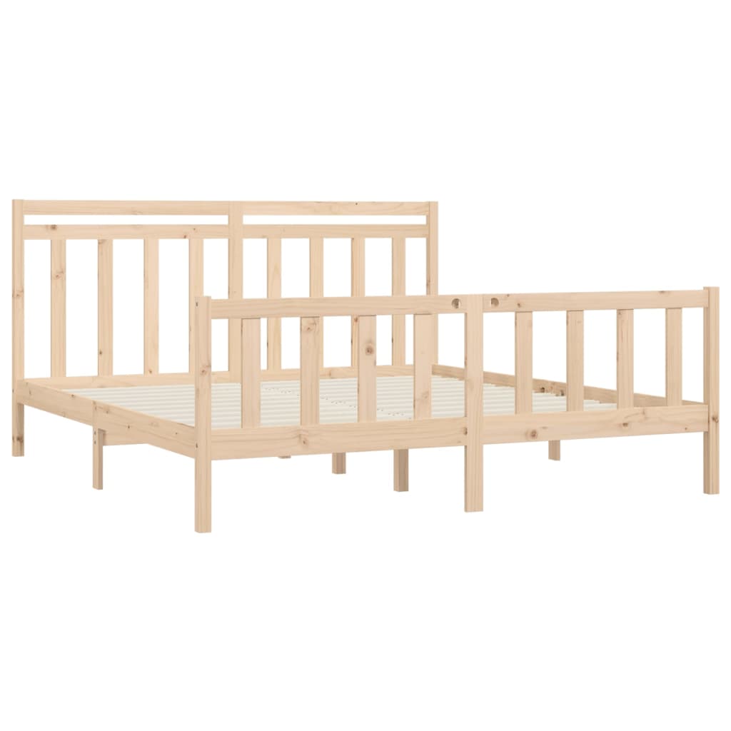 Bedframe massief grenenhout 120x200 cm