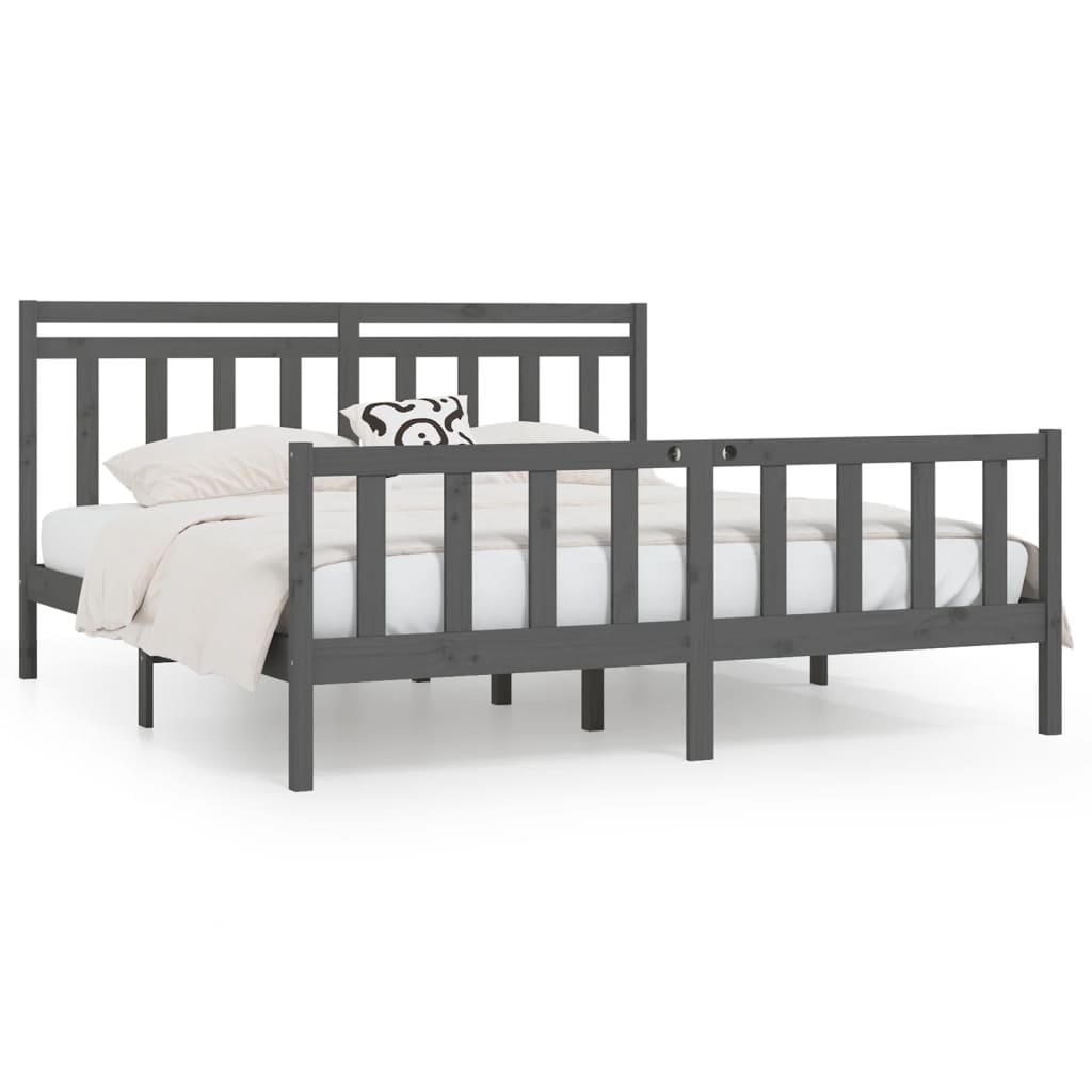 Bedframe massief grenenhout 120x200 cm